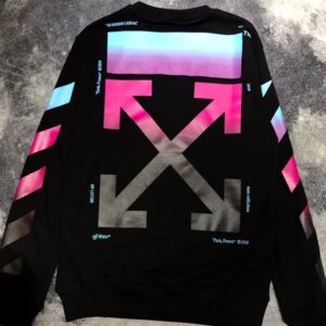 Neon off-white hoodie