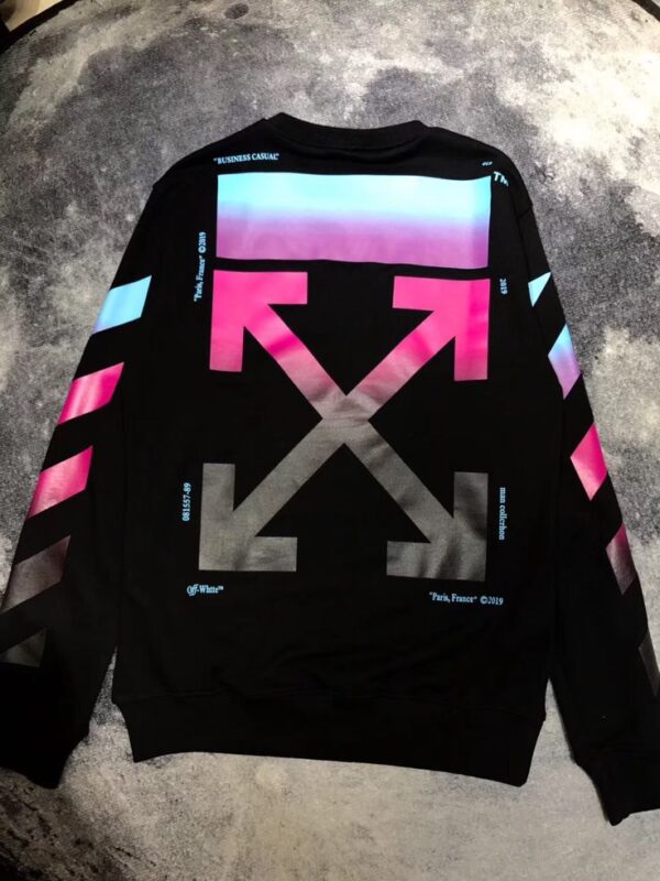 Neon off-white hoodie