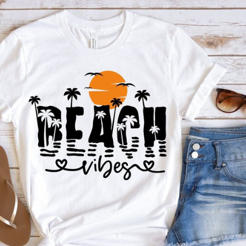 Beach Vibes Graphic Tee etsy.com