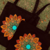 Mandala painting Tote bag