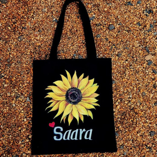 Sunflower tote bag
